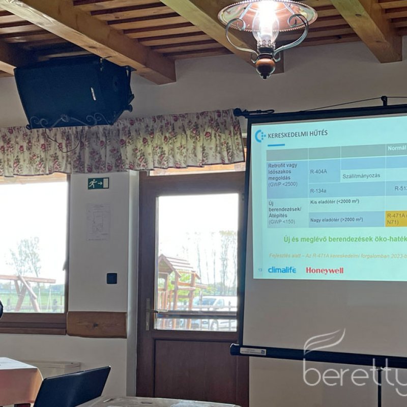 Hűtéstechnikai szakmai nap és fórum Berettyóújfalu 16